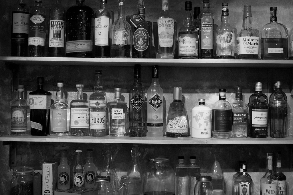 Specialty craft beverages and menu showcase